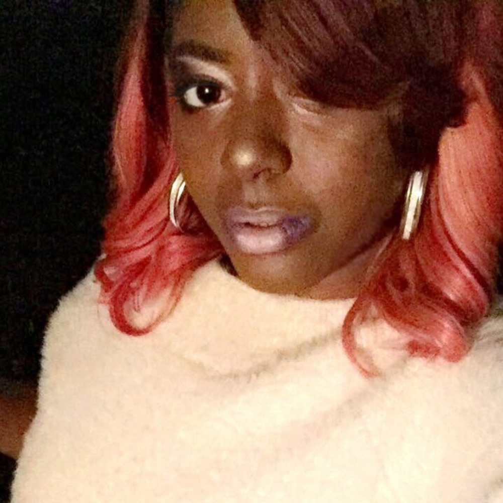 Rose gold tricolor wig